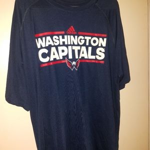 NHL Washington Capitals Hockey Men's Tshirt sz XL Adidas